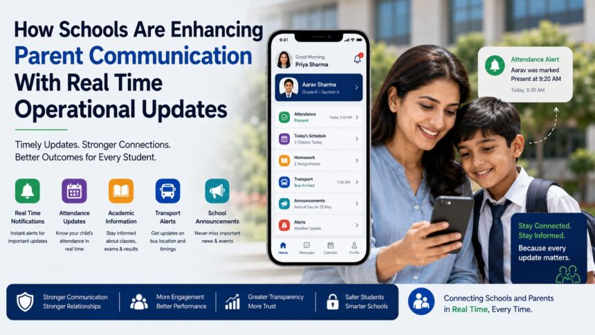 How Schools Are Enhancing Parent Communication With Real Time Operational Updates
